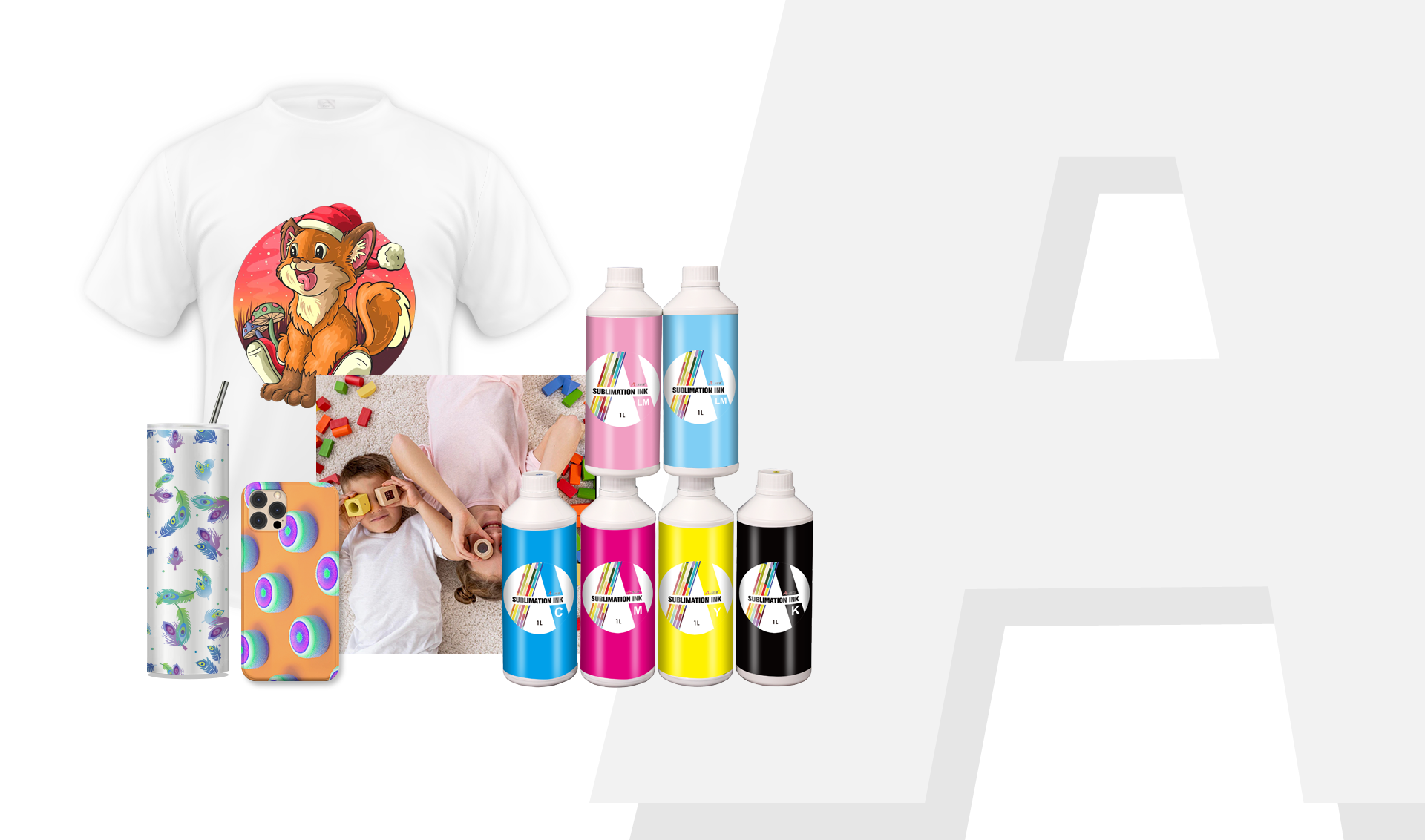 Sublimation Ink 6 Colors - Banner
