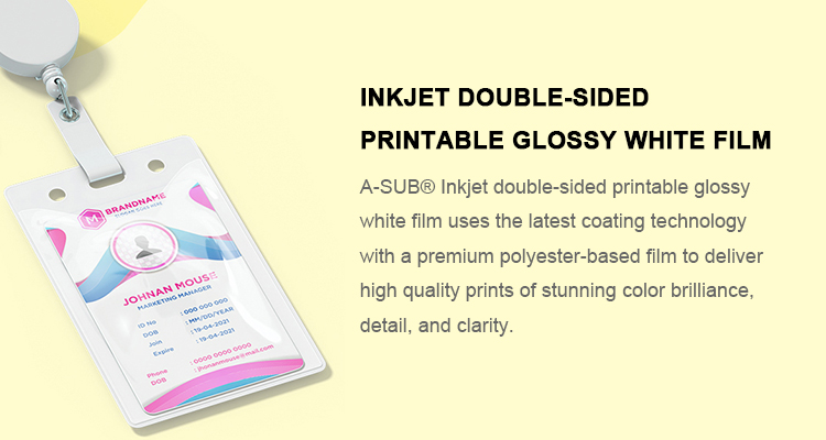 Double Sided Glossy Photo Film Moblie Banner