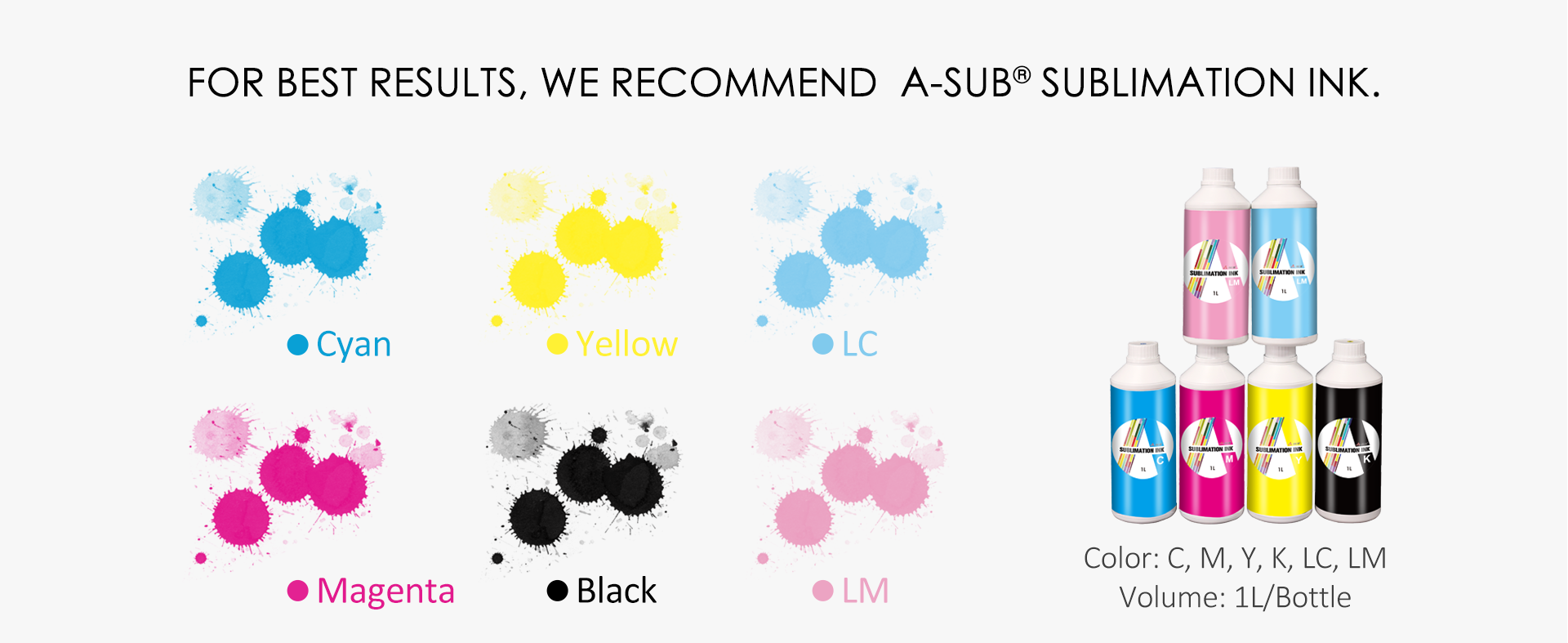A-SUB® Sublimation Ink
