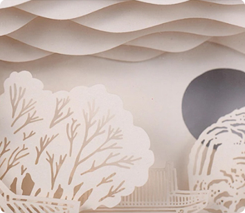 White Cardboard Paper supplier sfec-1