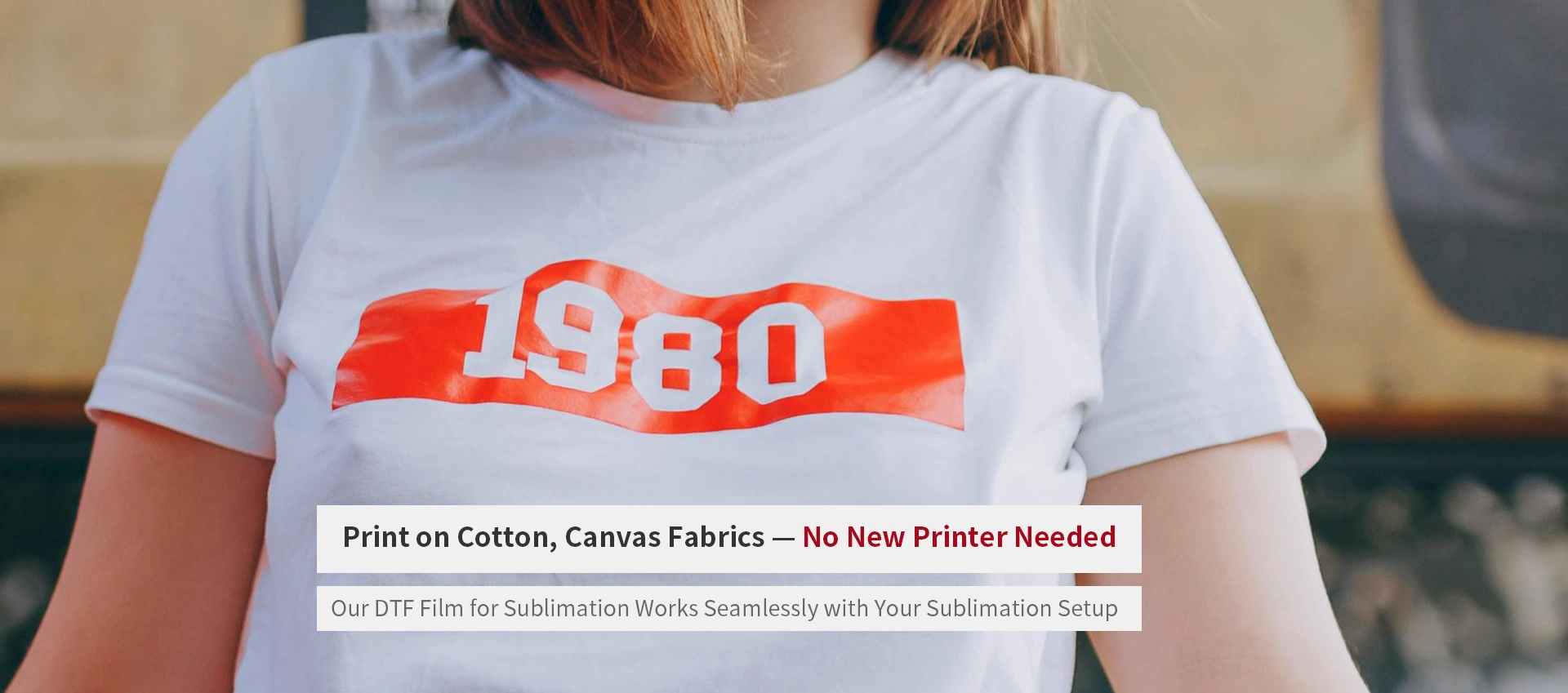 Sublimation DTF Film Banner