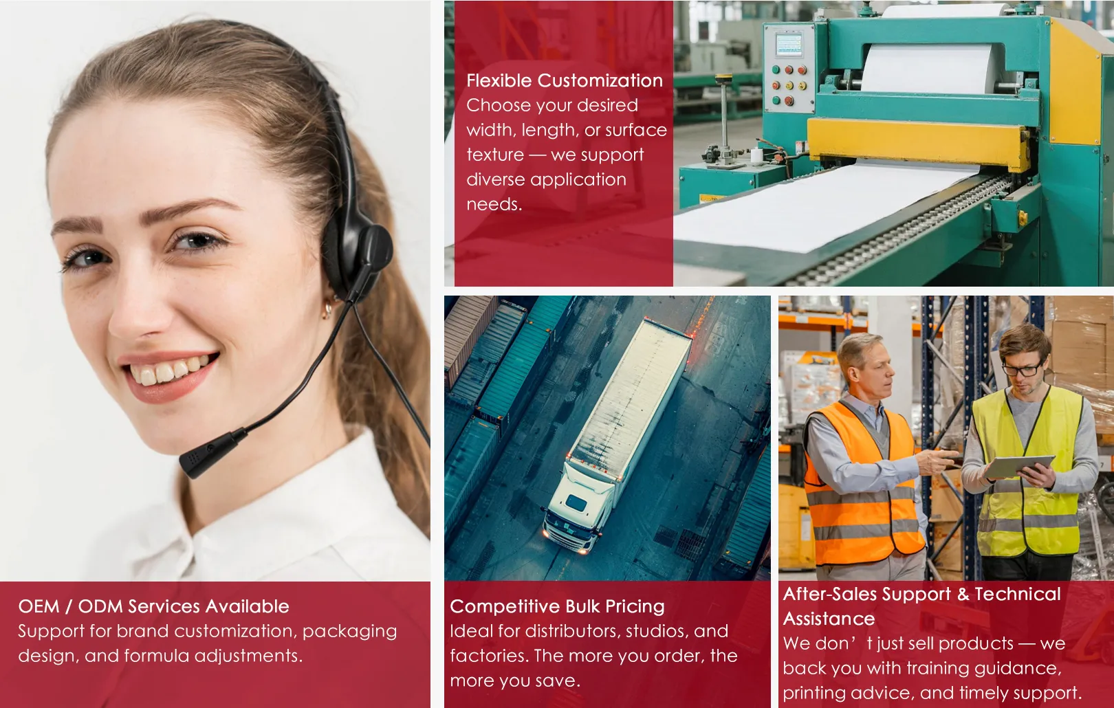 Sublimation dtf film factory tour