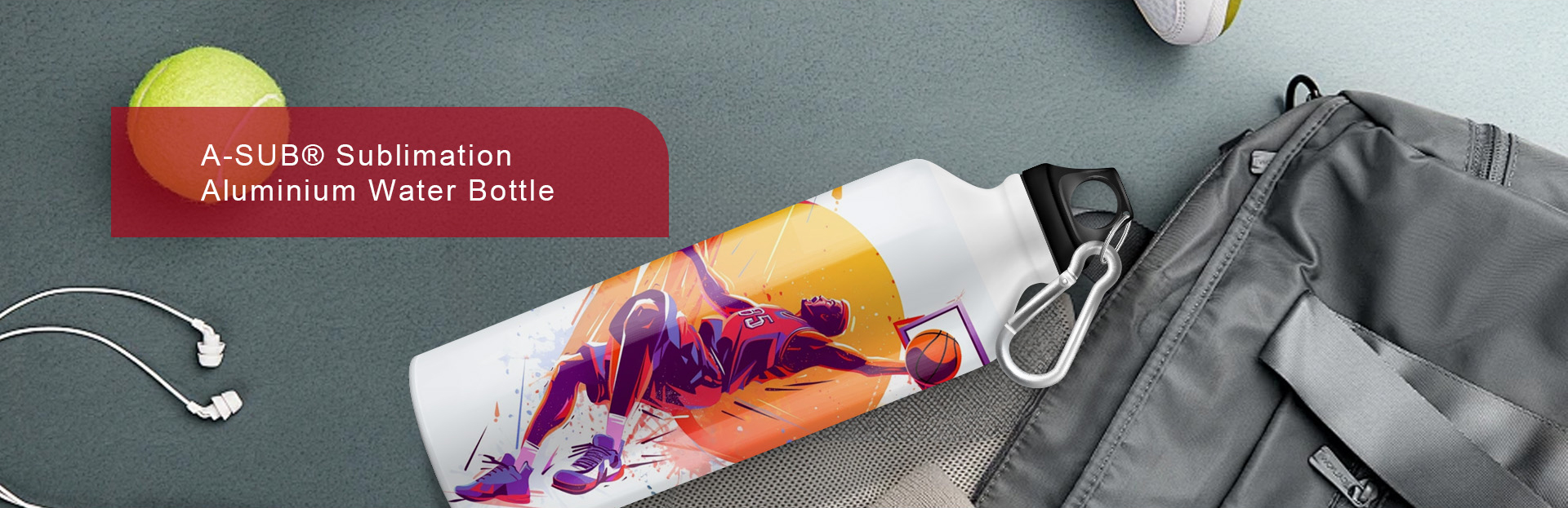 Sublimation Water Bottle-banner