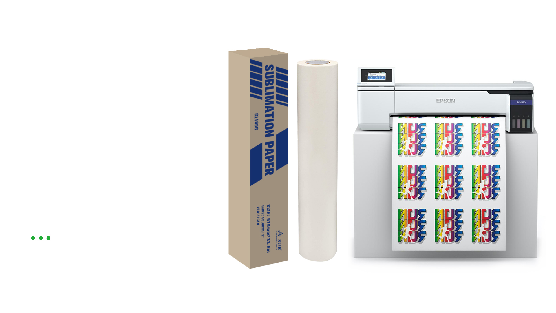 100G Sublimation Paper Roll