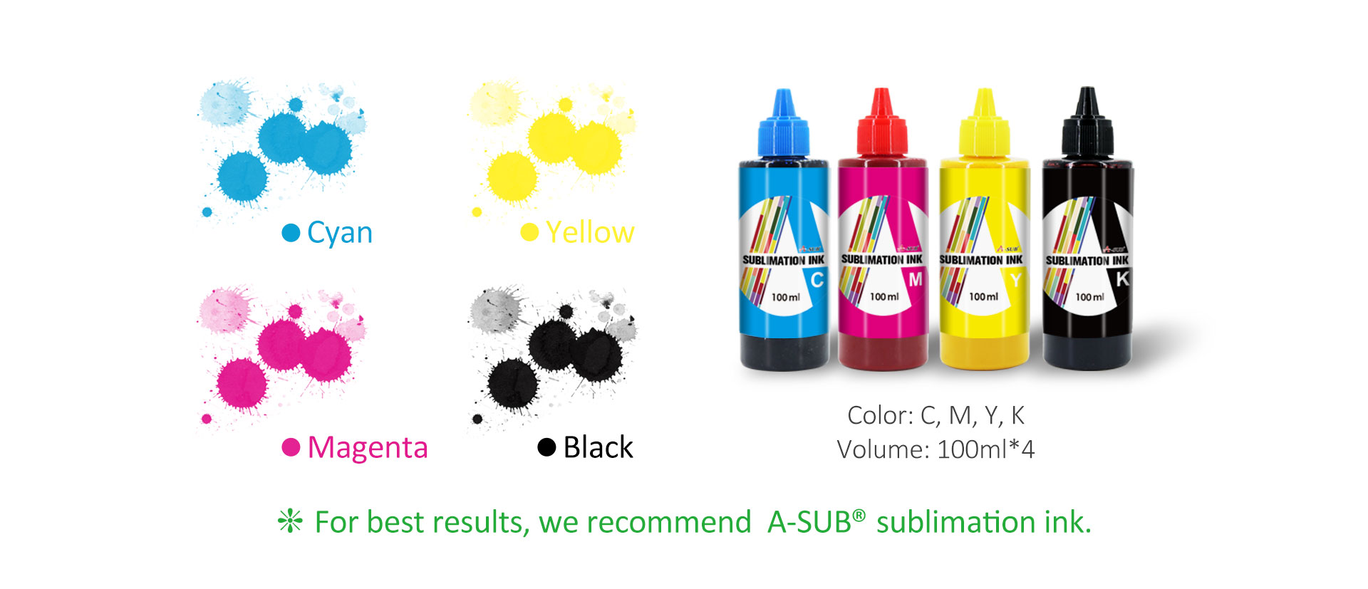 A-SUB® Sublimation Ink