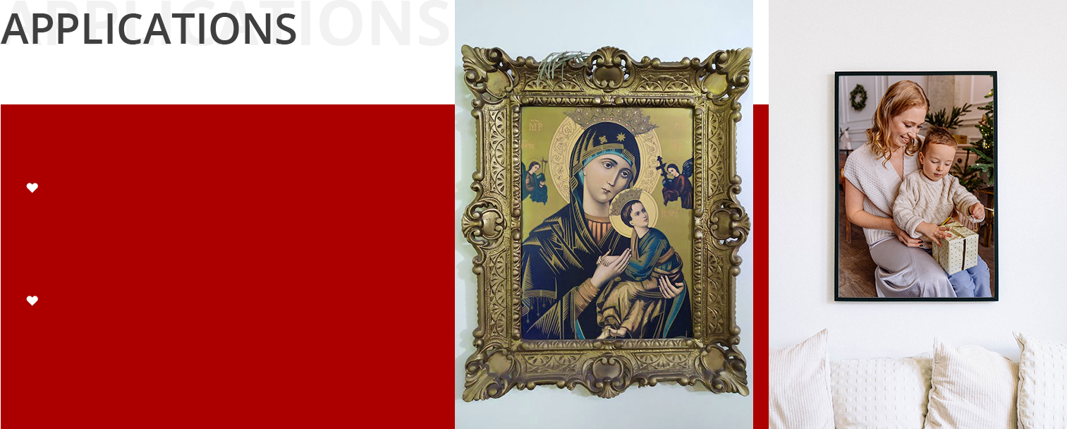 rc glossy photo paper application