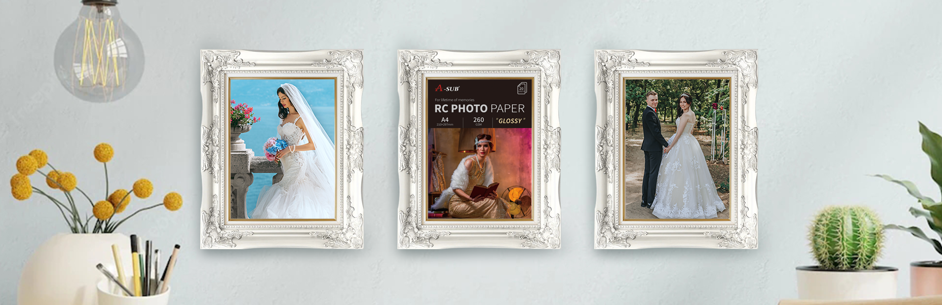 RC Silky Photo Paper Banner
