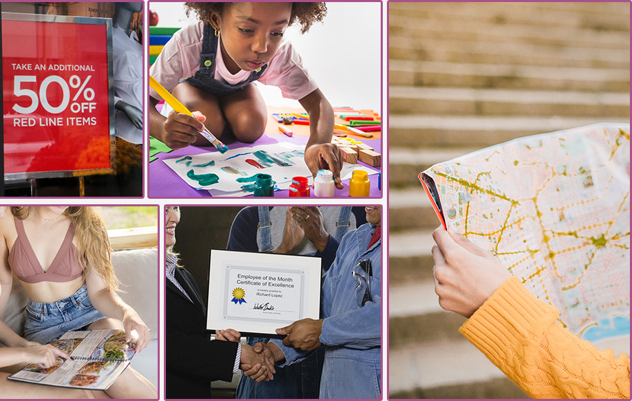 Inkjet Printable Vinyl Photo Paper Application