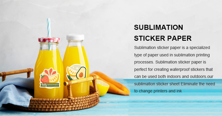 Sublimation Sticker Paper Banner