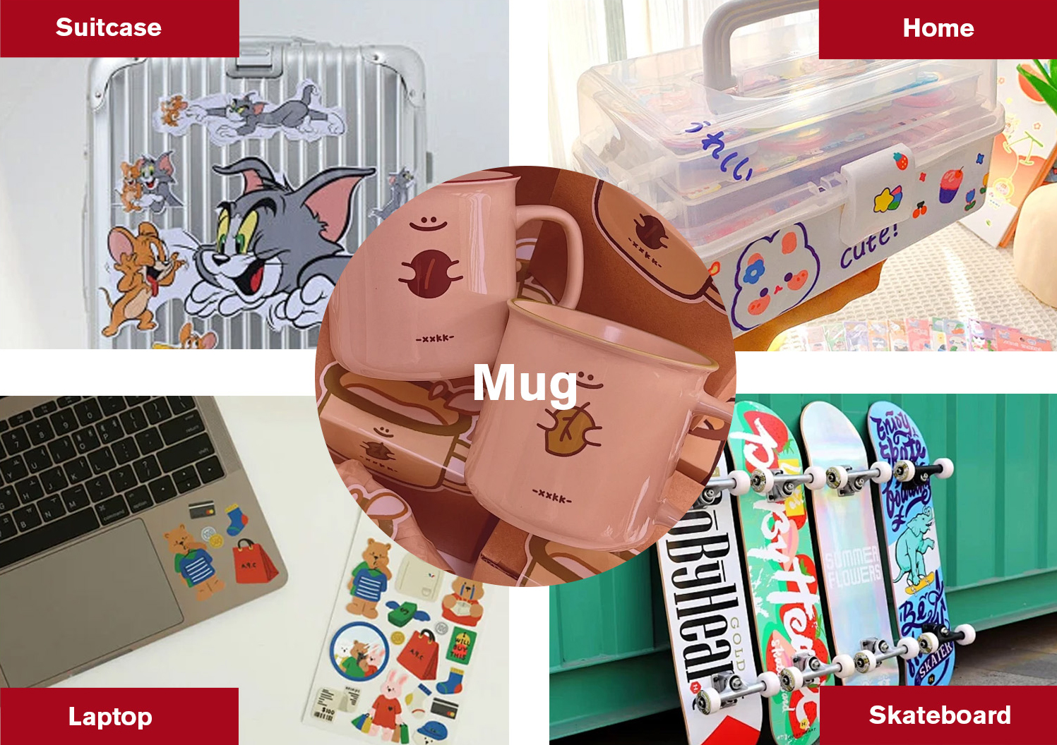 Sublimation Sticker Paper Application