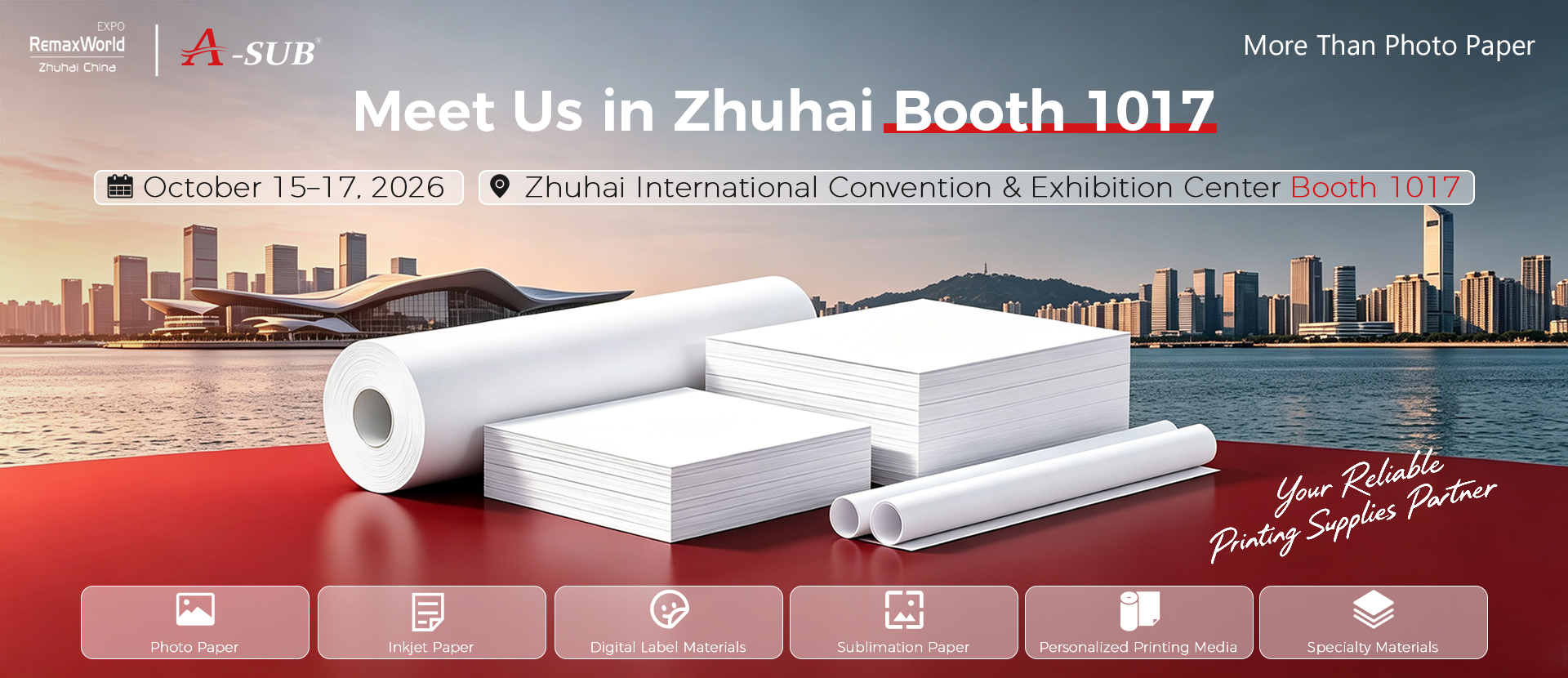 Meet Us in Zhuhai International Convention & Exhibition Center
